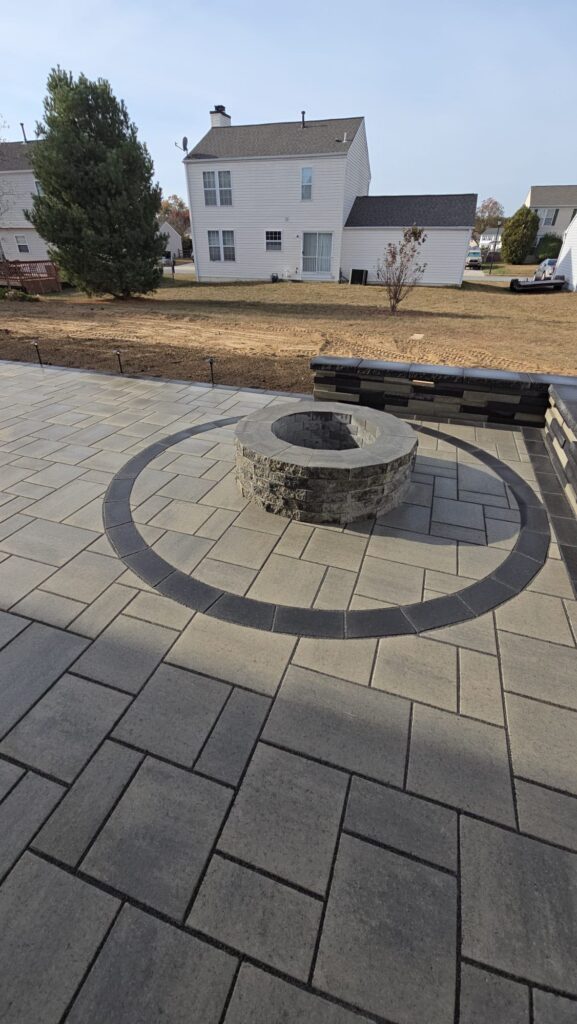 Custom paver patio design for stylish outdoor living areas